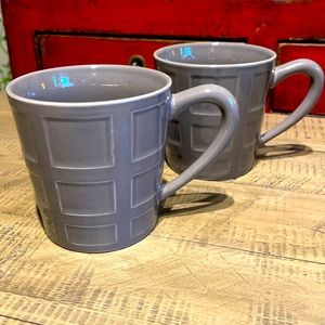 Over & Back ceramic coffee mugs (set of 2)